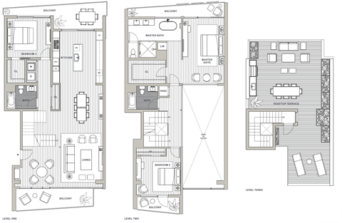 702 N. Doheny Dr 3 Beds Apartment, Townhouse, Loft for Rent - Photo Gallery 32